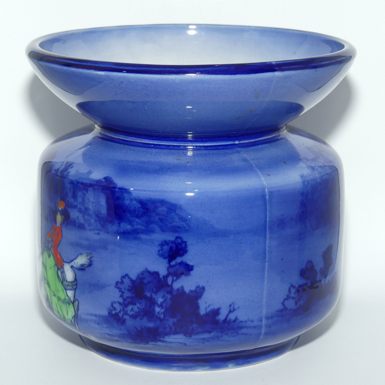 Royal Doulton Hunting - Morland Blue Spittoon