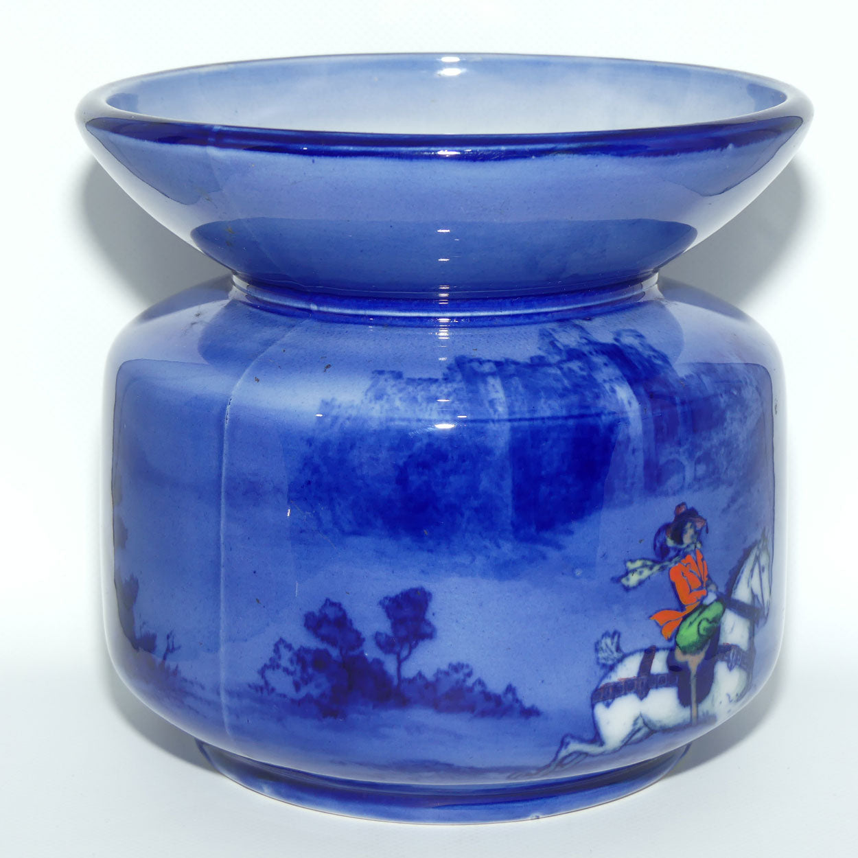 Royal Doulton Hunting - Morland Blue Spittoon