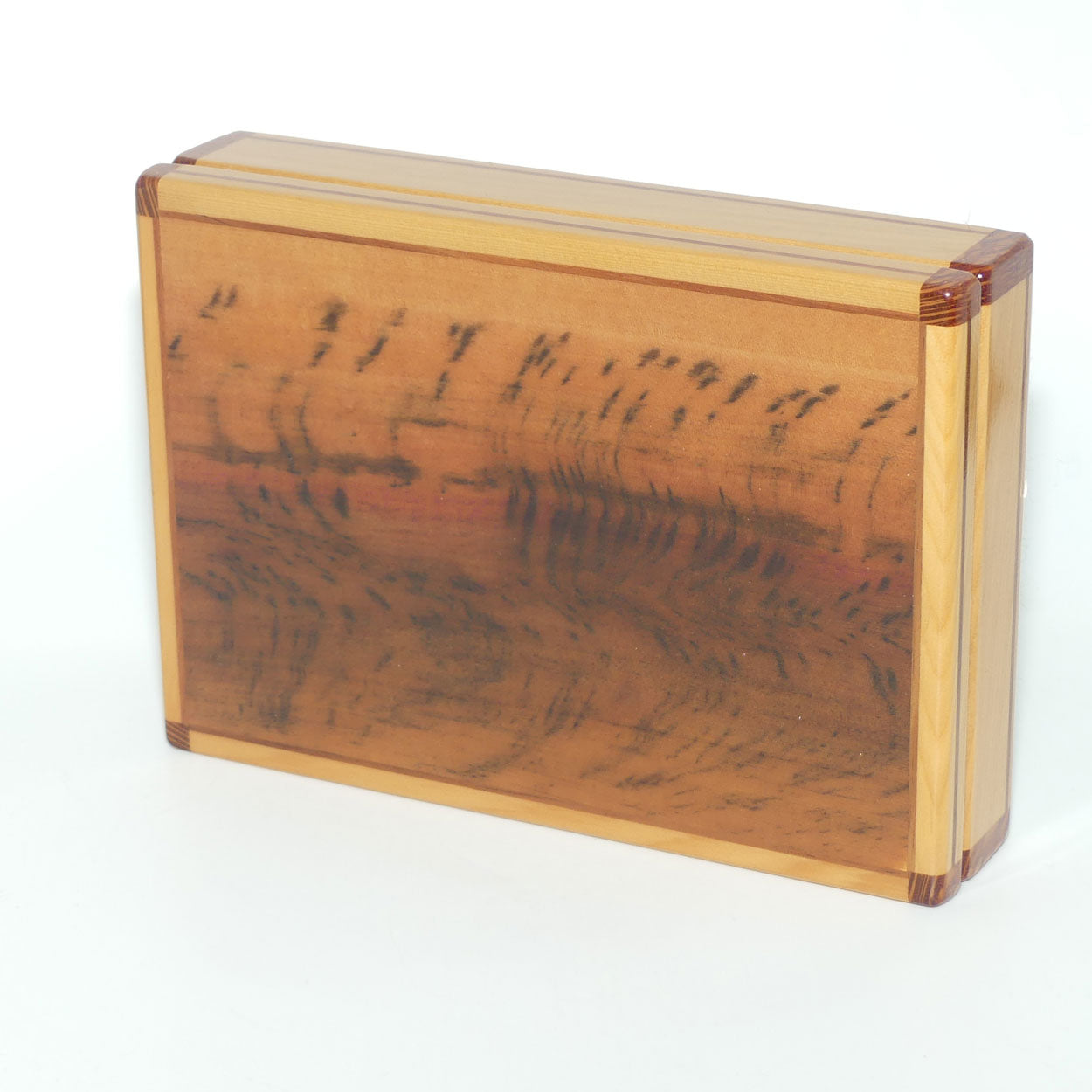 Tasmanian Tigergrain Myrtle jewel box | 20cm wide | by Peter Gorring