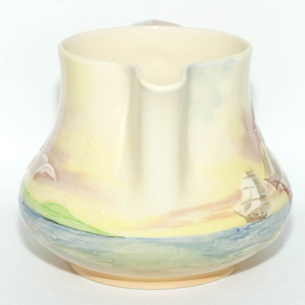 Royal Doulton Famous Ships Hydra & Furei jug D5957 | Large