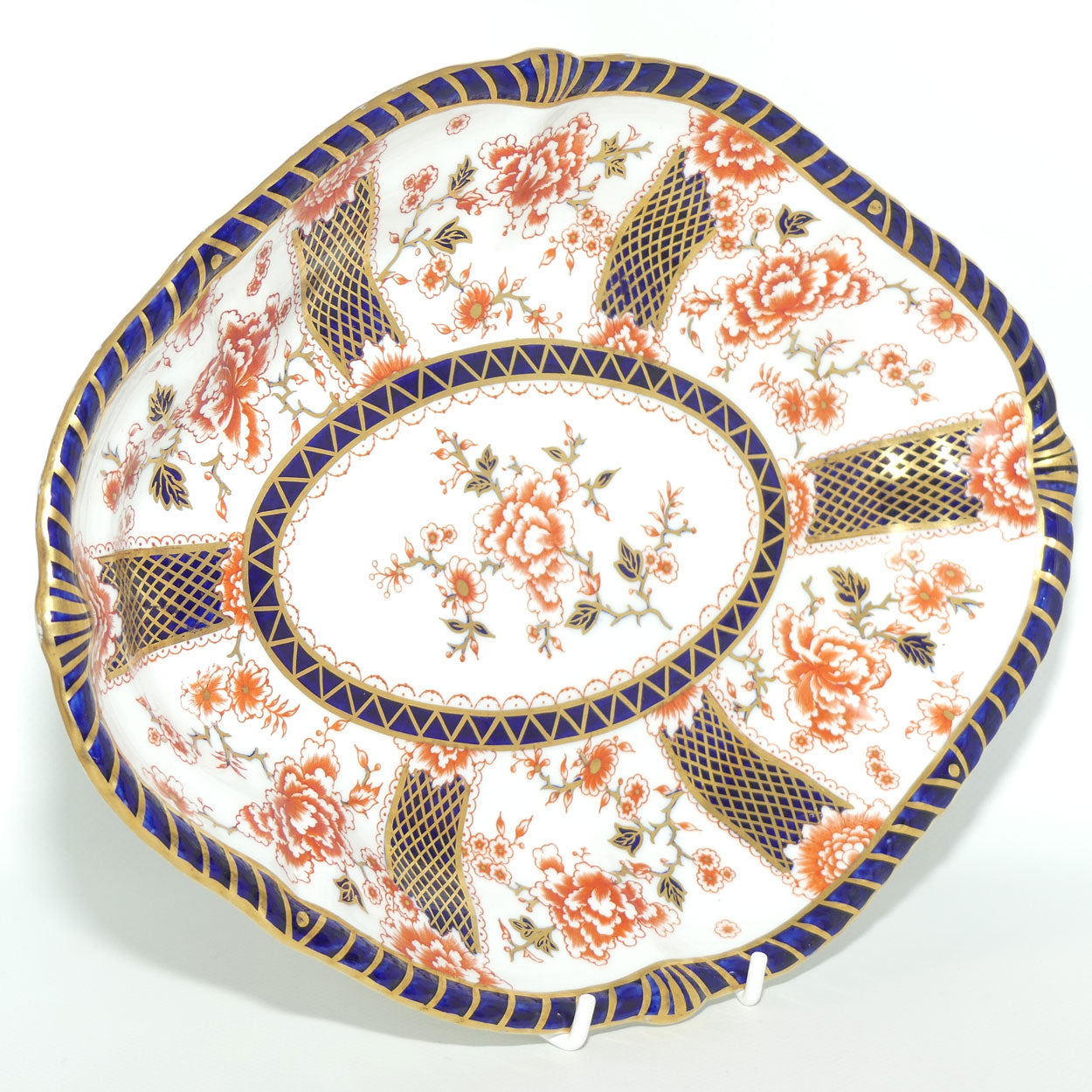 Royal Crown Derby Imari Pattern 2229 oval bowl | #1