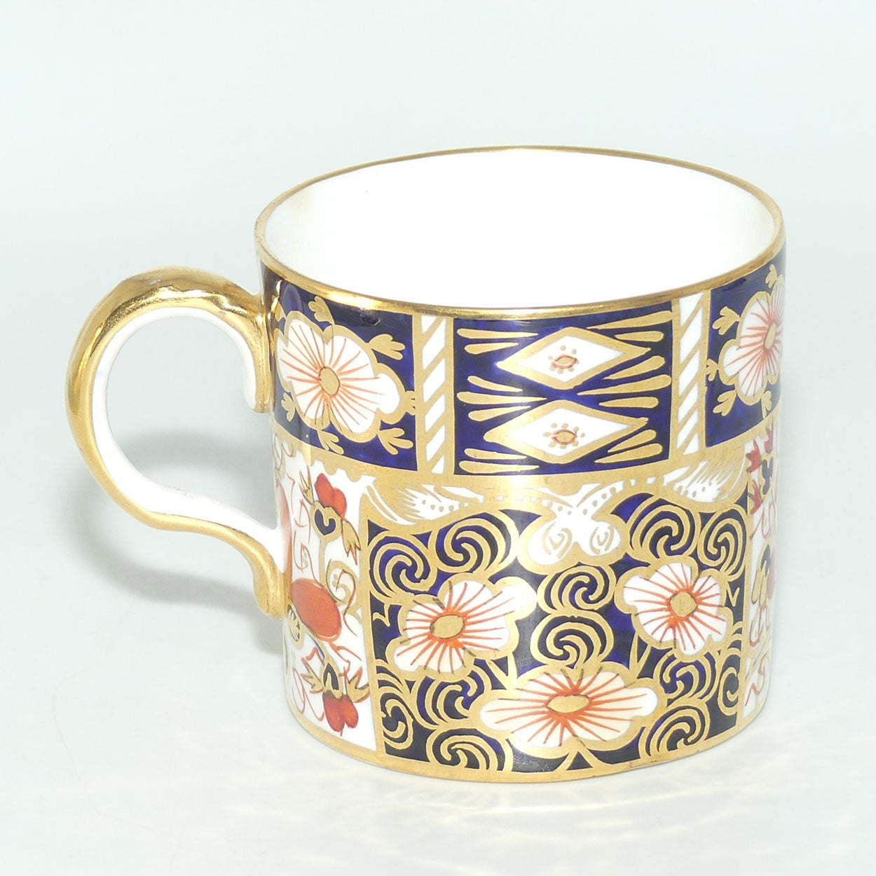 Royal Crown Derby Traditional Imari 2451 set of 6 demi tasse coffee duos