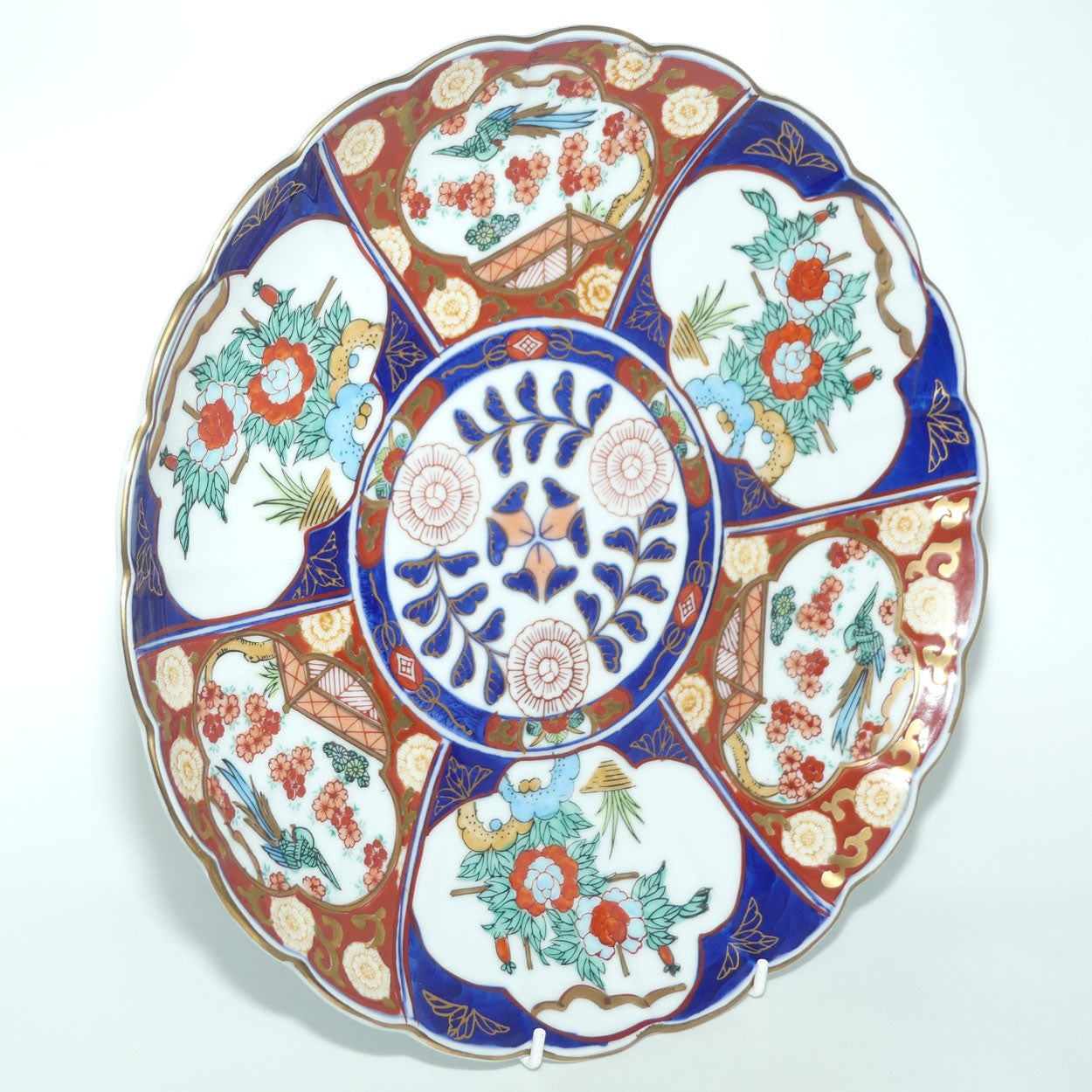 Japanese Imari large display plate | wall hanging | c.1960