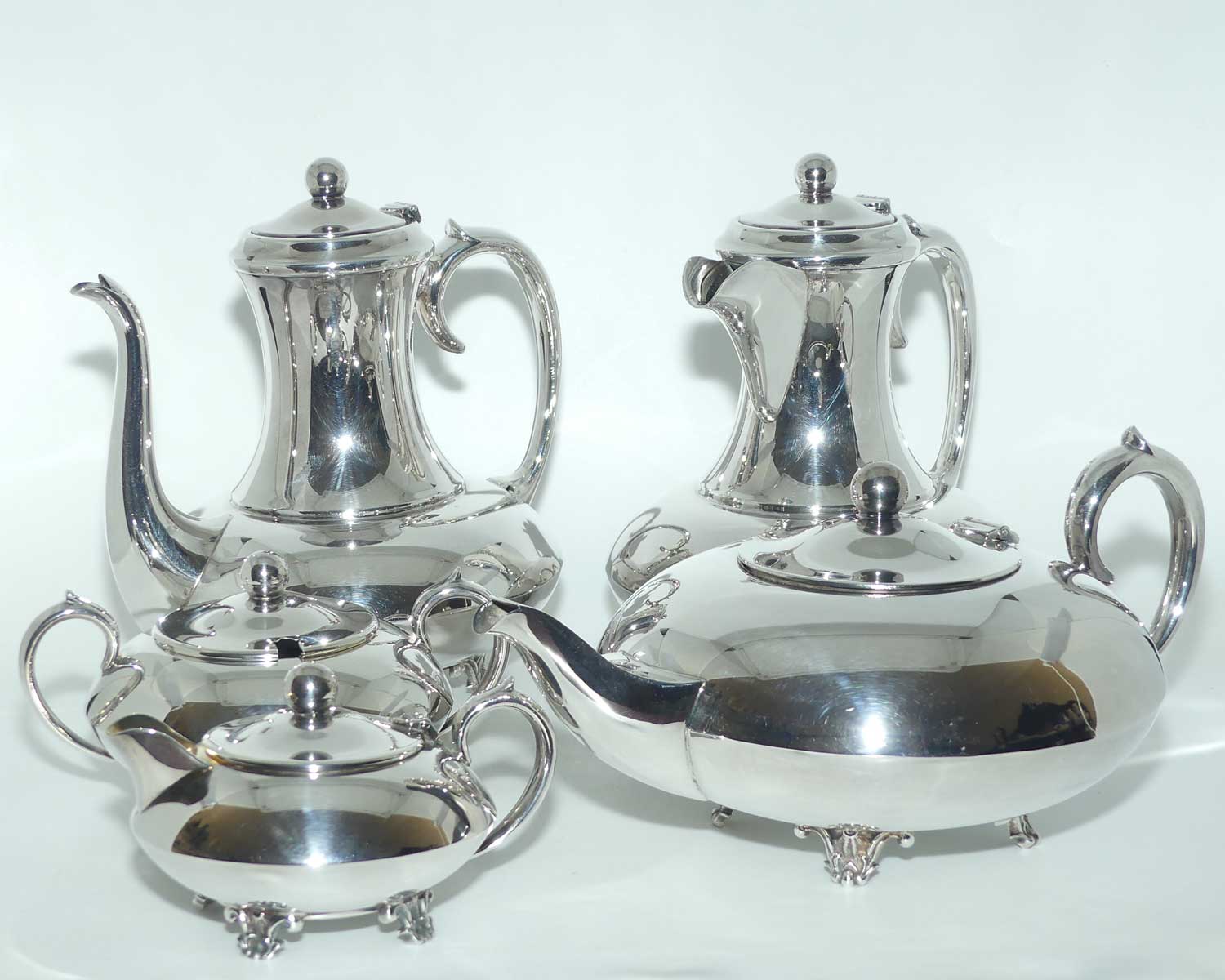 Imperial EPNS 5 piece globular tea service