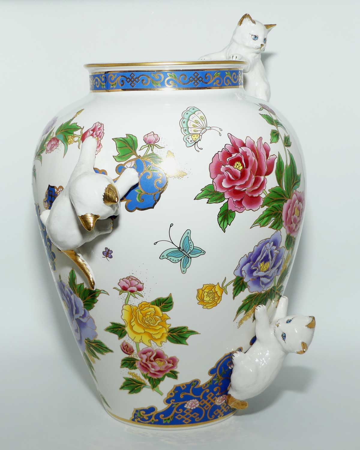 Franklin Mint | Imperial Cat Vase