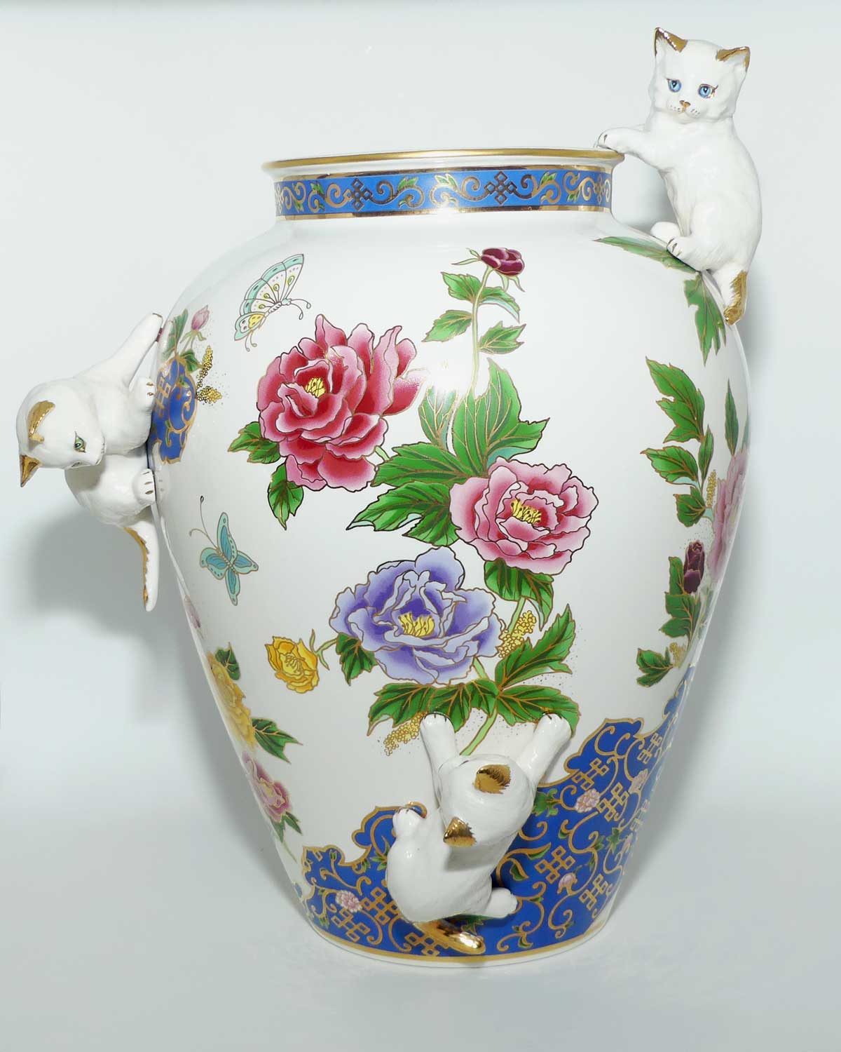 Franklin Mint | Imperial Cat Vase