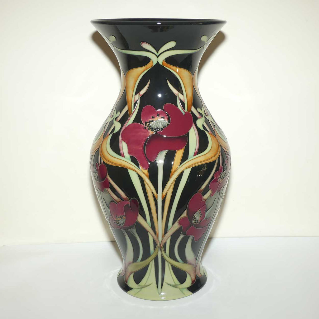 Moorcroft In Praise of Poppies vase | Prestige | Shape 226/18 | Num Ed