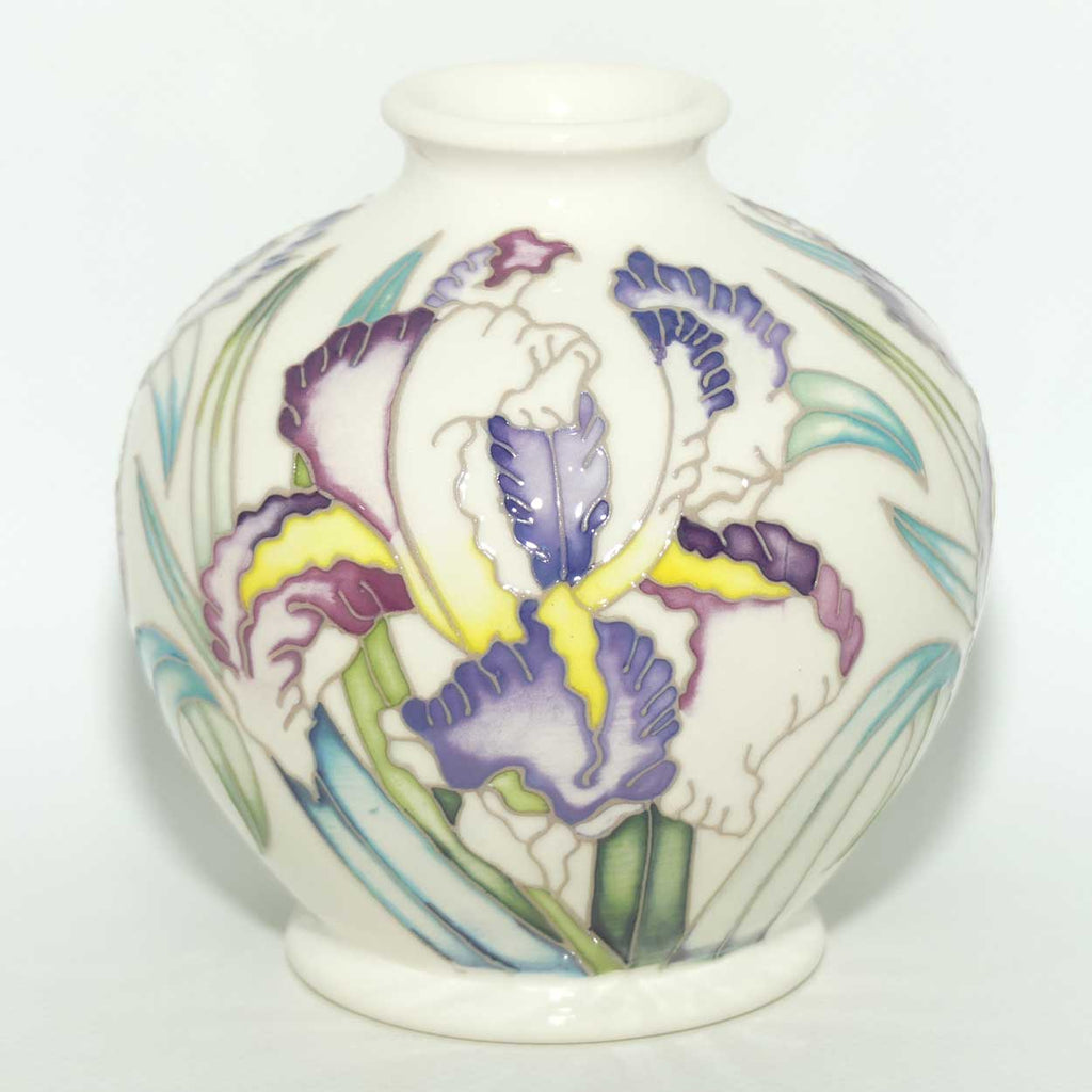 Moorcroft Iris Japonica vase | Shape 41/4 | NE #24