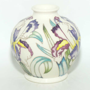 Moorcroft Iris Japonica vase | Shape 41/4 | NE #24