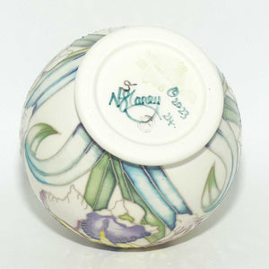 Moorcroft Iris Japonica vase | Shape 41/4 | NE #24