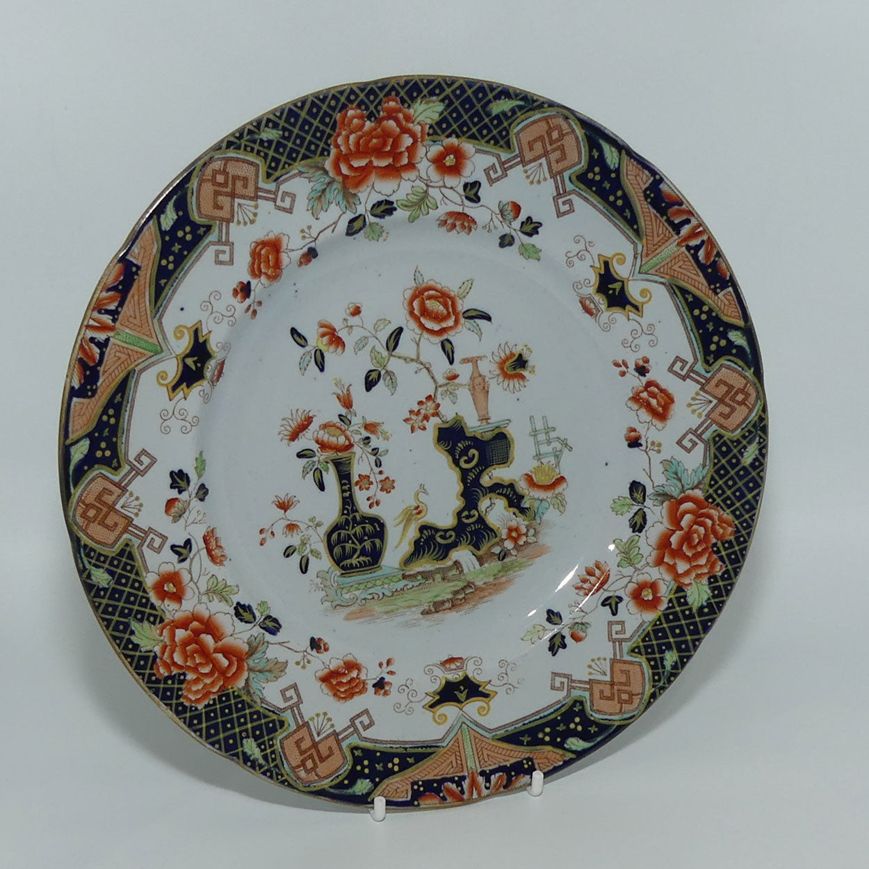 Morley & Ashworth Masons Ironstone plate | Aesthetic movement plate c.1850