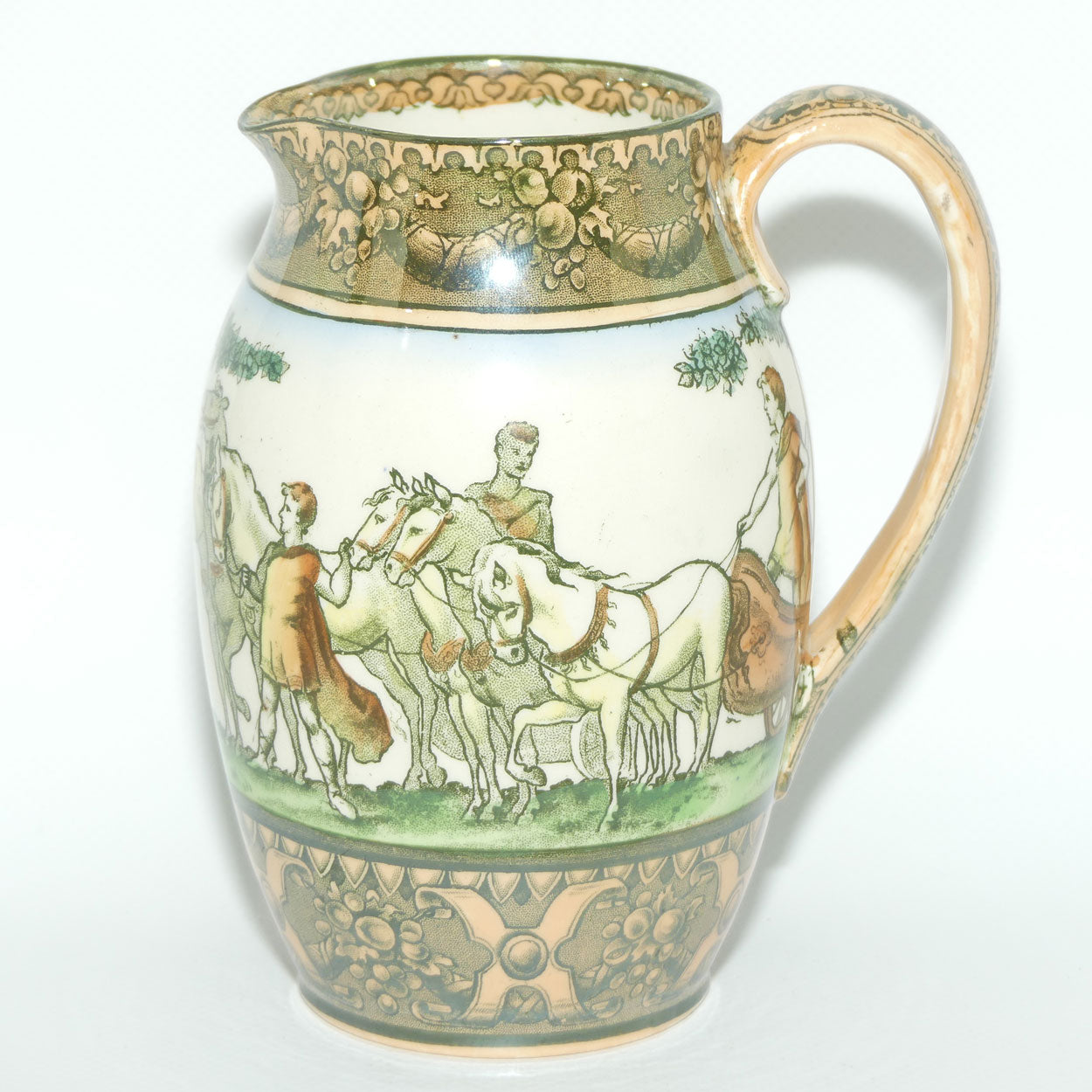 Doulton Burslem Isthmian Games Tavern shape jug (#2)