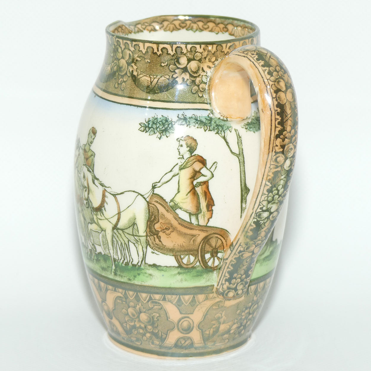 Doulton Burslem Isthmian Games Tavern shape jug (#2)