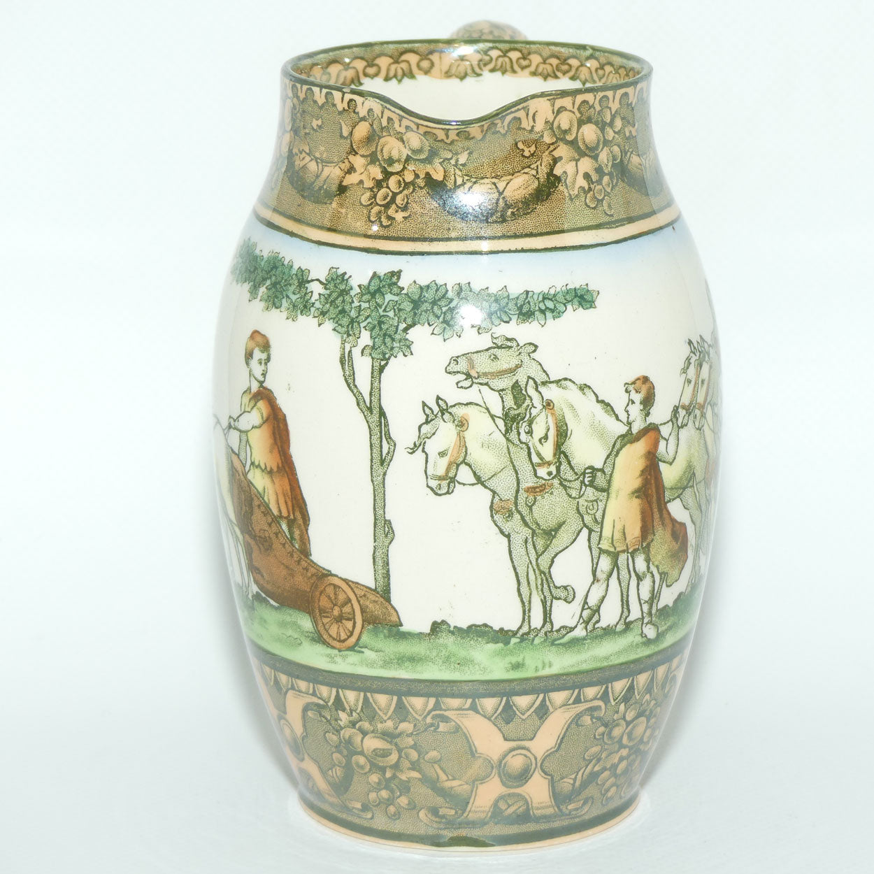 Doulton Burslem Isthmian Games Tavern shape jug (#2)