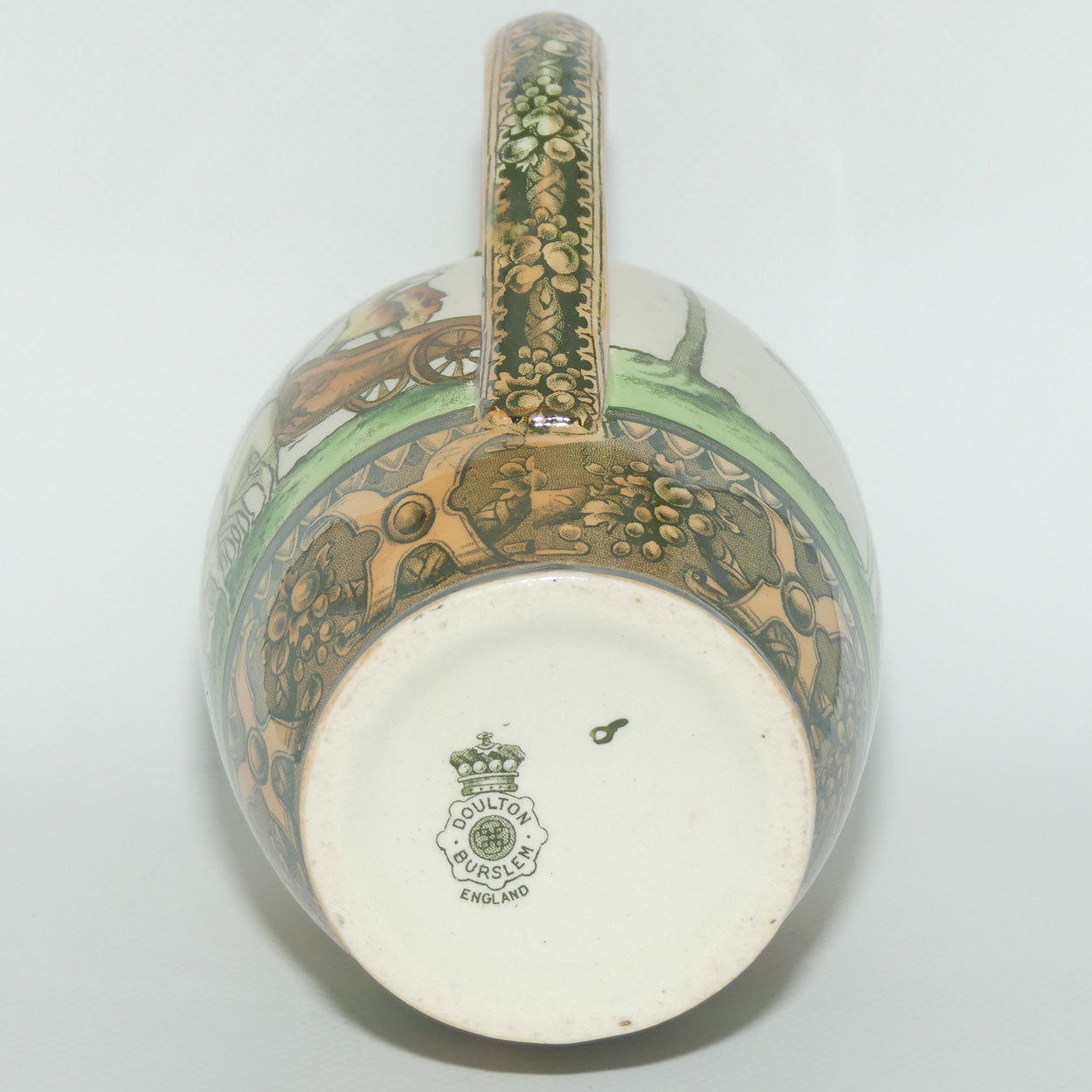 Doulton Burslem Isthmian Games Tavern shape jug (#2)