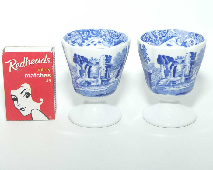 Copeland Spode | Spode's Italian pair of footed egg cups