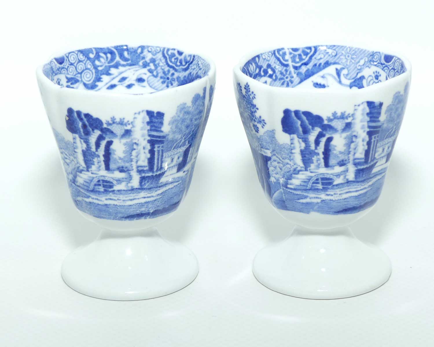 Copeland Spode | Spode's Italian pair of footed egg cups