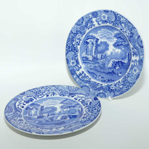 Copeland Spode | Spode's Italian pair of plates | 16.5cm diam