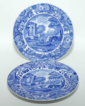 Copeland Spode | Spode's Italian pair of plates | 16.5cm diam