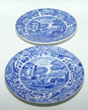 Copeland Spode | Spode's Italian pair of plates | 16.5cm diam