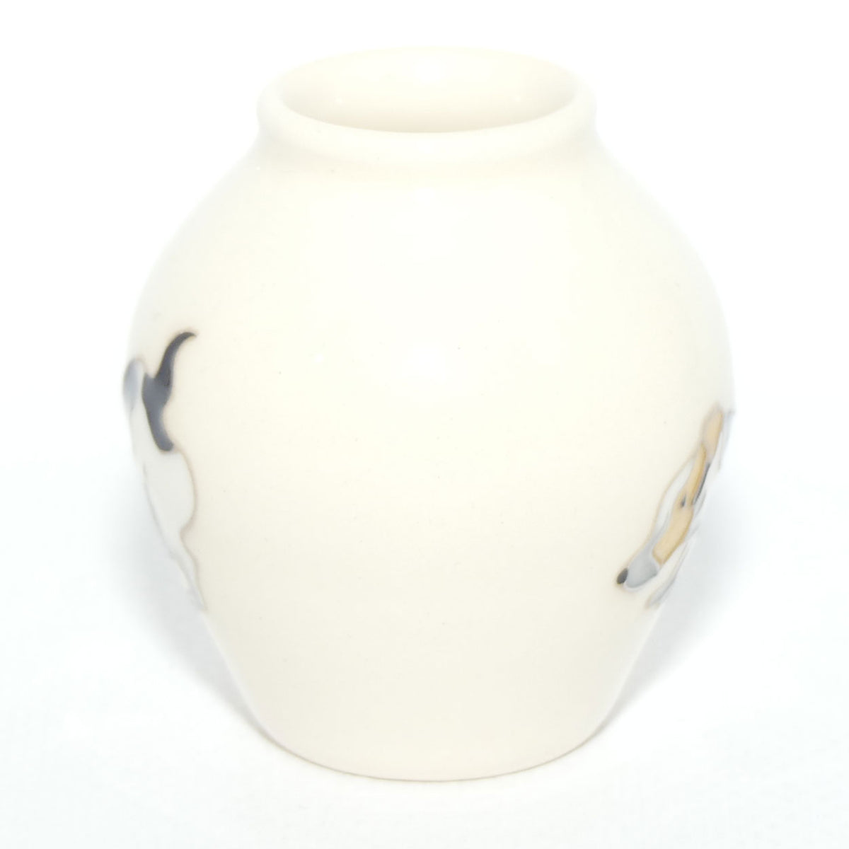 Moorcroft Jack Russell vase | Shape 4/2 | #1