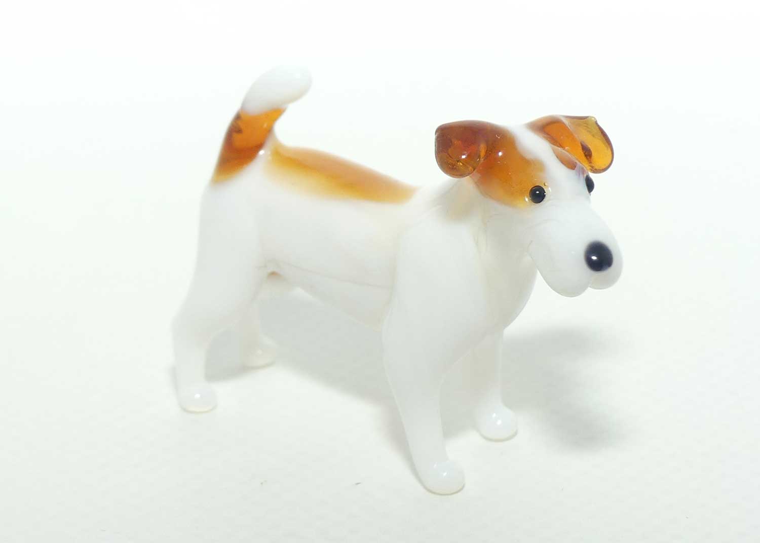 Fine quality Russian Lampwork Glass Jack Russell Terrier