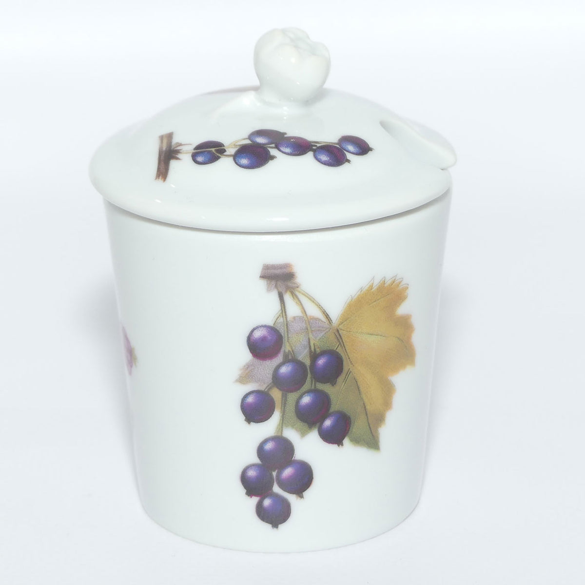 Royal Worcester Fine Porcelain | Evesham pattern | jam pot