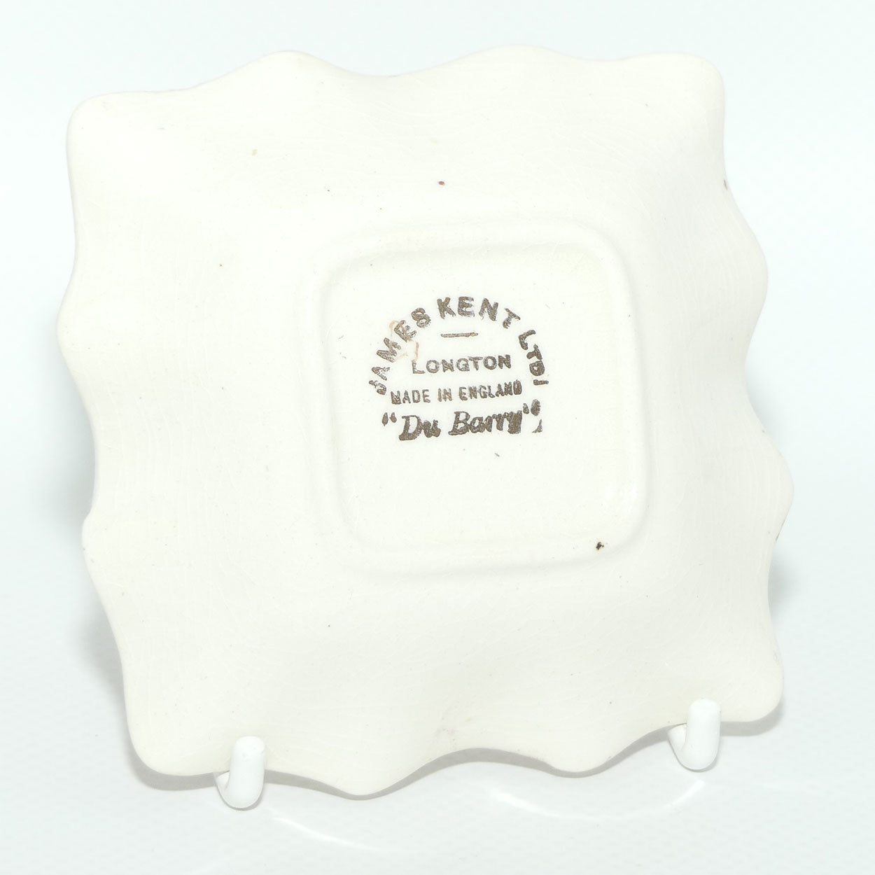 James Kent DuBarry Chintz fluted rim miniature pin dish