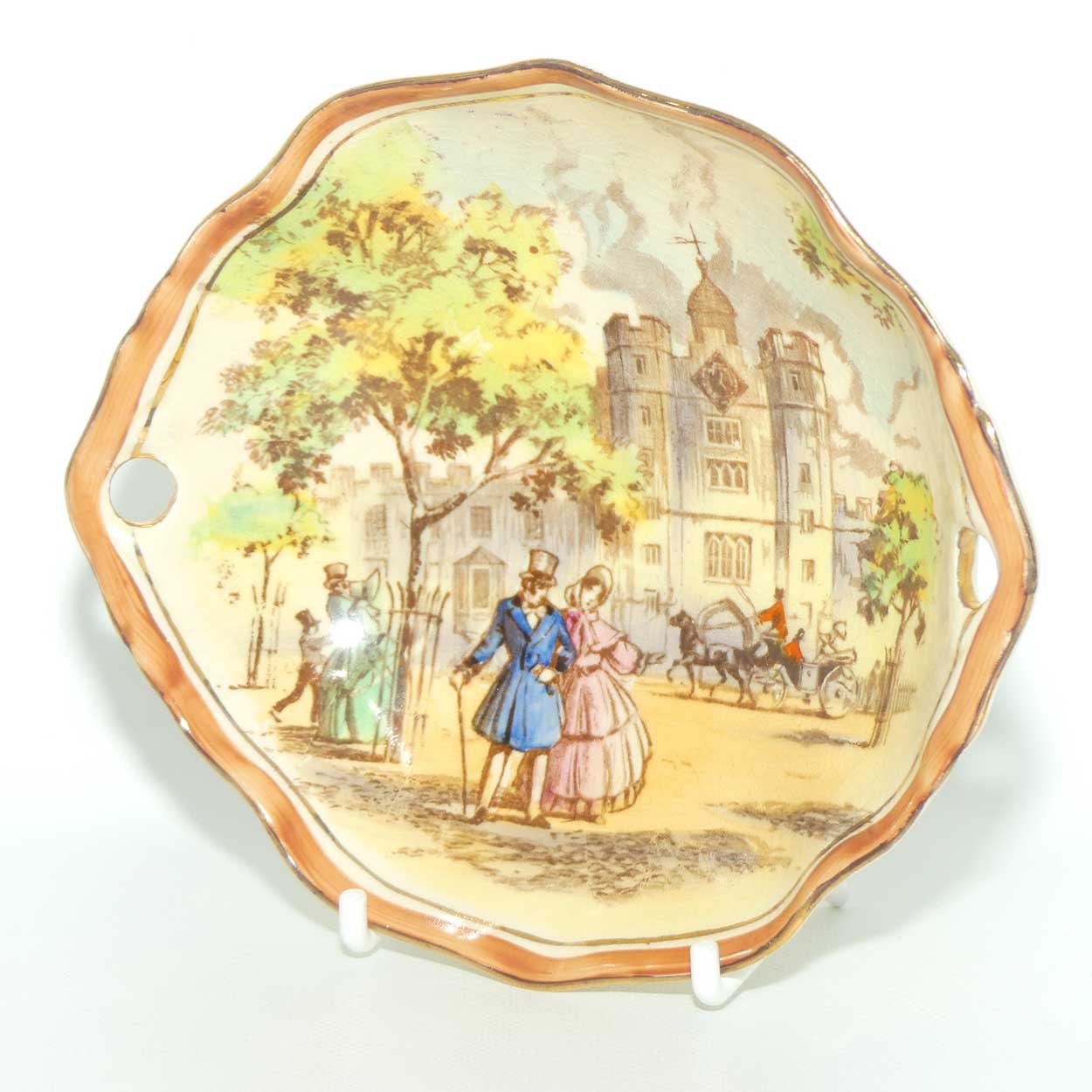 Royal Winton Old London St James Palace dish with twin handles