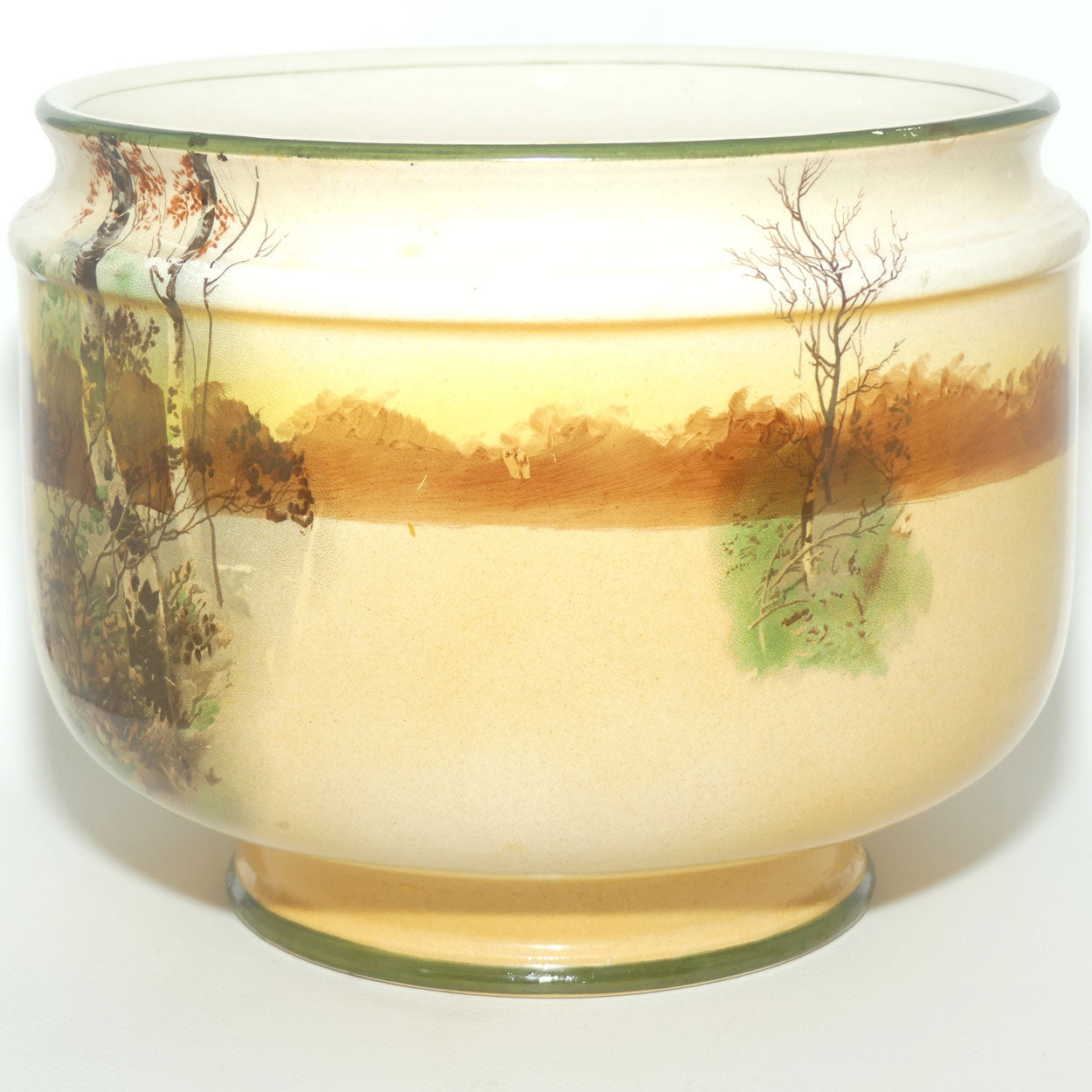 Royal Doulton Coaching Days jardiniere | Flower Bowl D2716