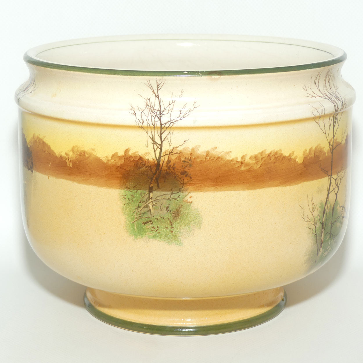 Royal Doulton Coaching Days jardiniere | Flower Bowl D2716