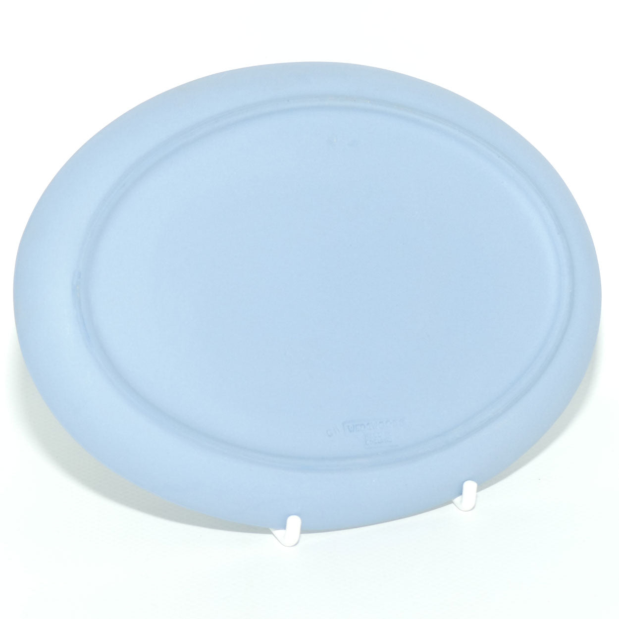 Wedgwood Jasper | White on Pale Blue | Maidens and Cage oval tray