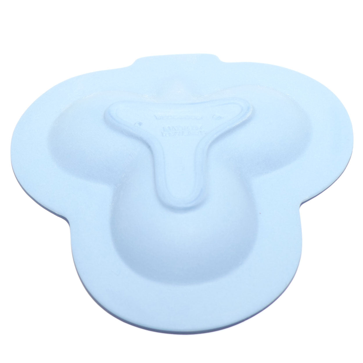 Wedgwood Jasper | White on Pale Blue | Clubs shape dish | #2