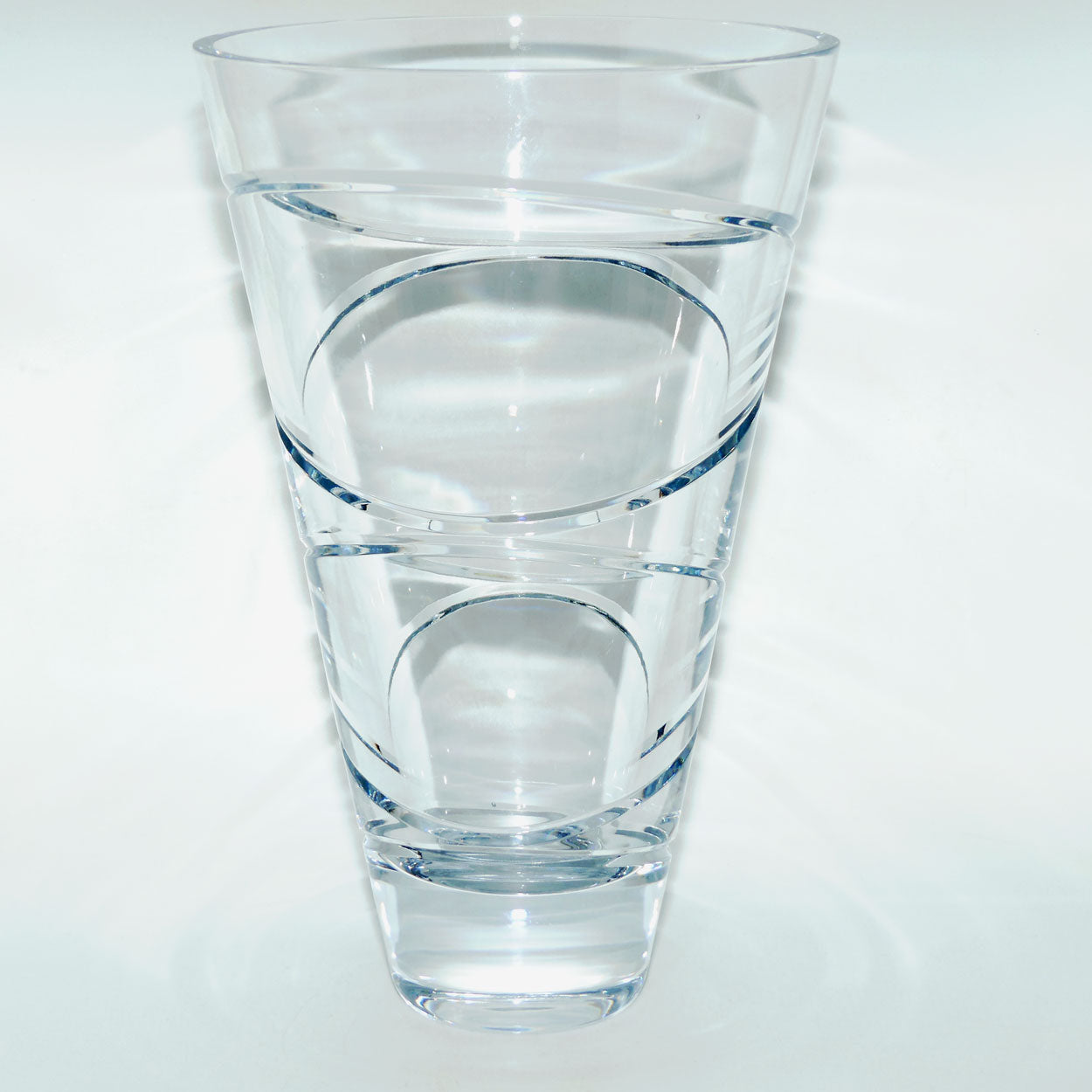 Stuart Crystal Aura by Jasper Conran tall vase | 37cms tall