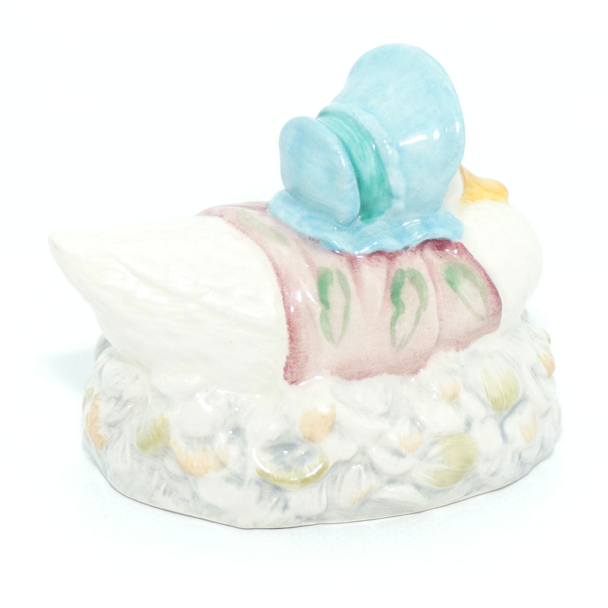 Beswick Beatrix Potter Jemima Puddleduck made a Feather Nest | BP3c | Pink