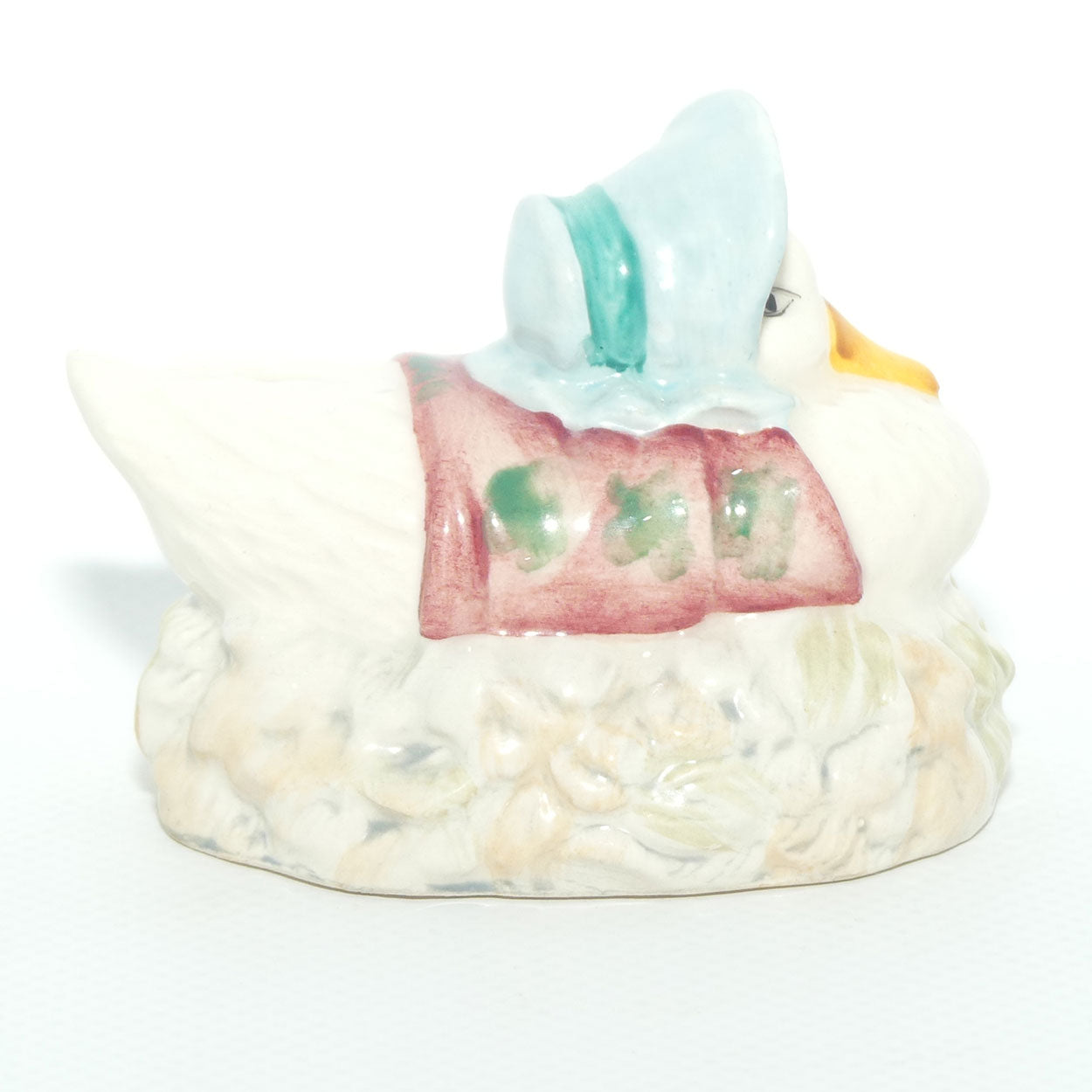 Royal Albert Beatrix Potter Jemima Puddle Duck Made a Feather Nest | BP6a