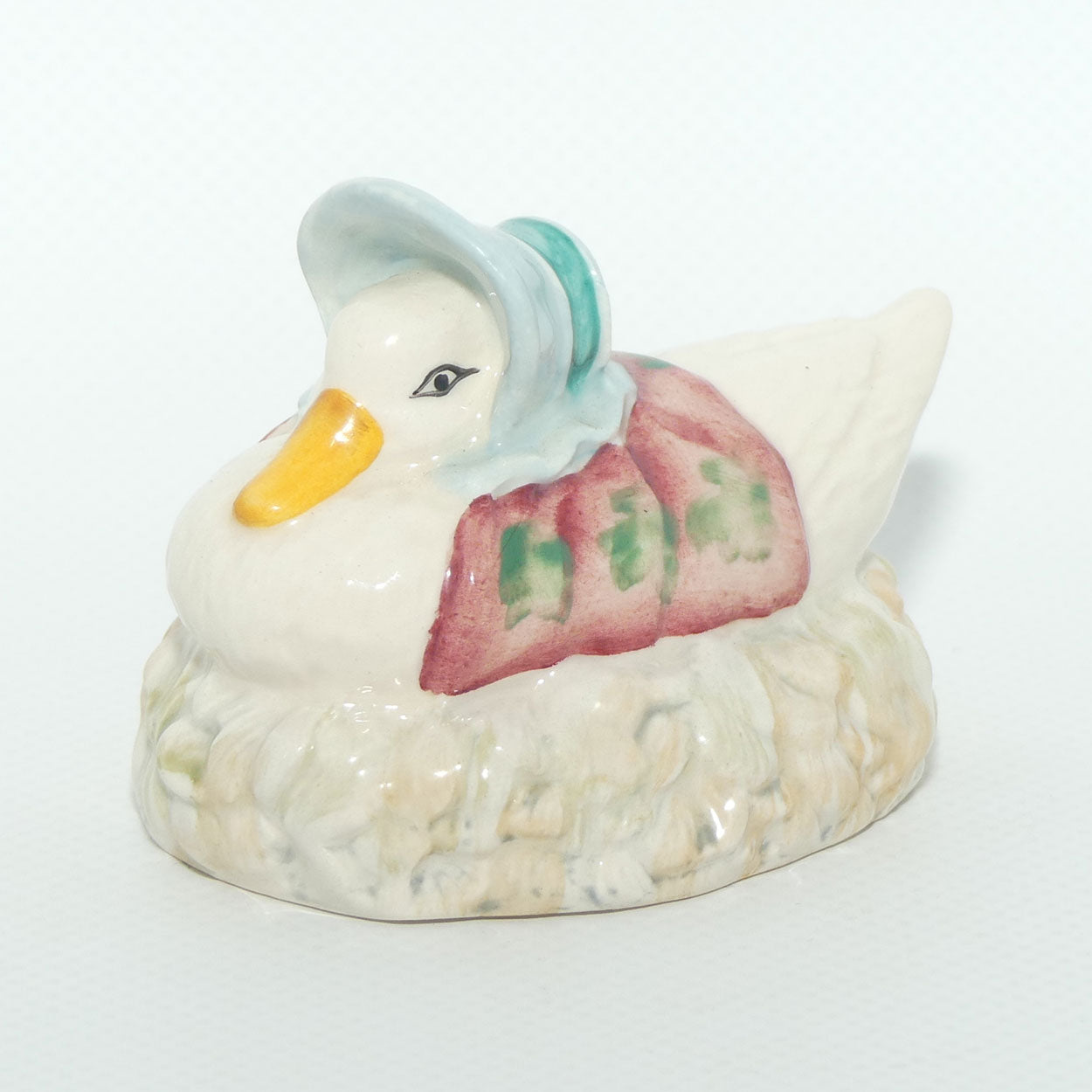Royal Albert Beatrix Potter Jemima Puddle Duck Made a Feather Nest | BP6a