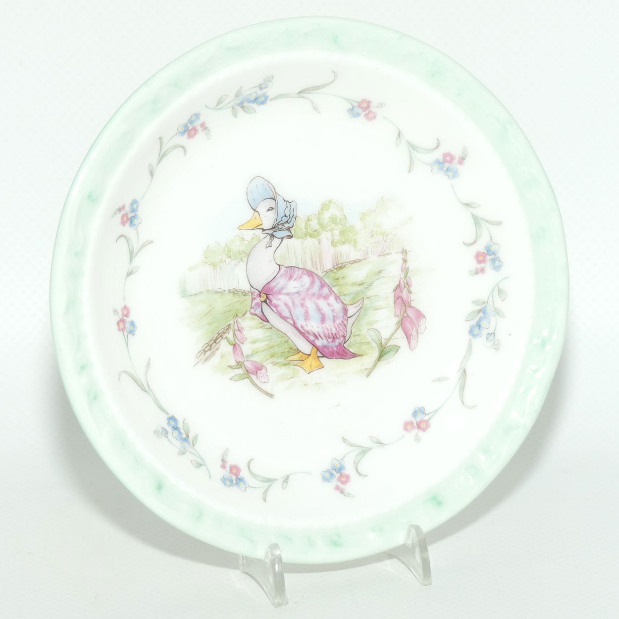 Royal Albert Beatrix Potter | The World of Beatrix Potter | Jemima Puddle-Duck | 12cm coaster | boxed