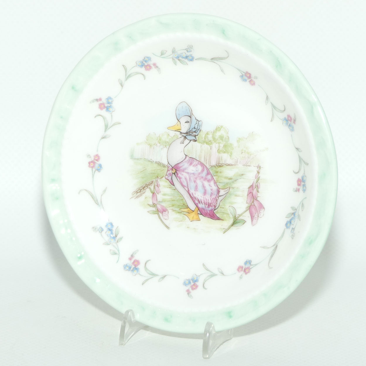 Royal Albert Beatrix Potter | The World of Beatrix Potter | Jemima Puddle-Duck | 12cm coaster | boxed