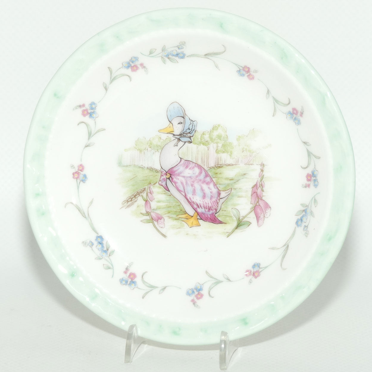Royal Albert Beatrix Potter | The World of Beatrix Potter | Jemima Puddle-Duck | 12cm coaster | boxed