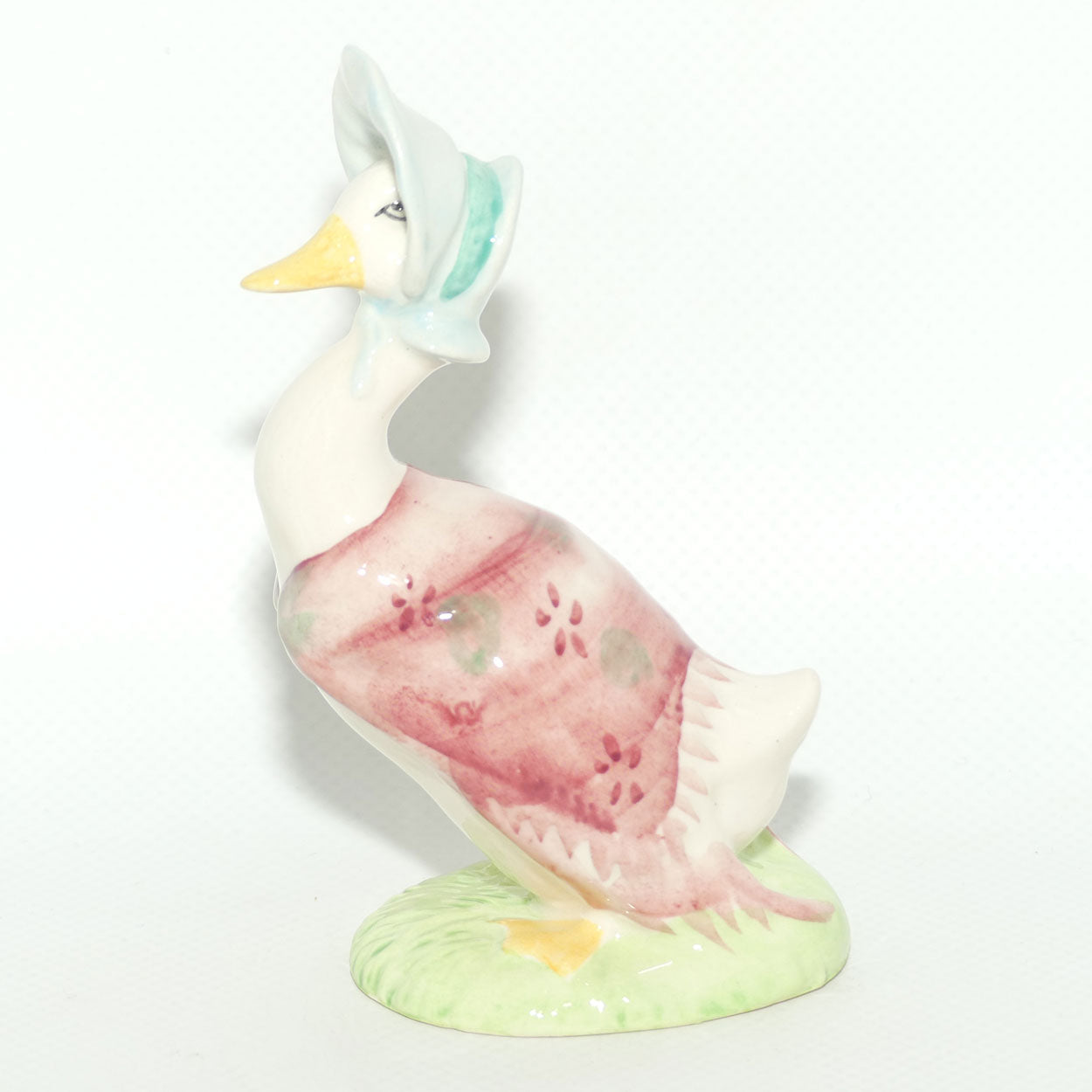 Beswick Beatrix Potter Jemima Puddle-Duck | Gold Scarf Clip | BP9b | boxed