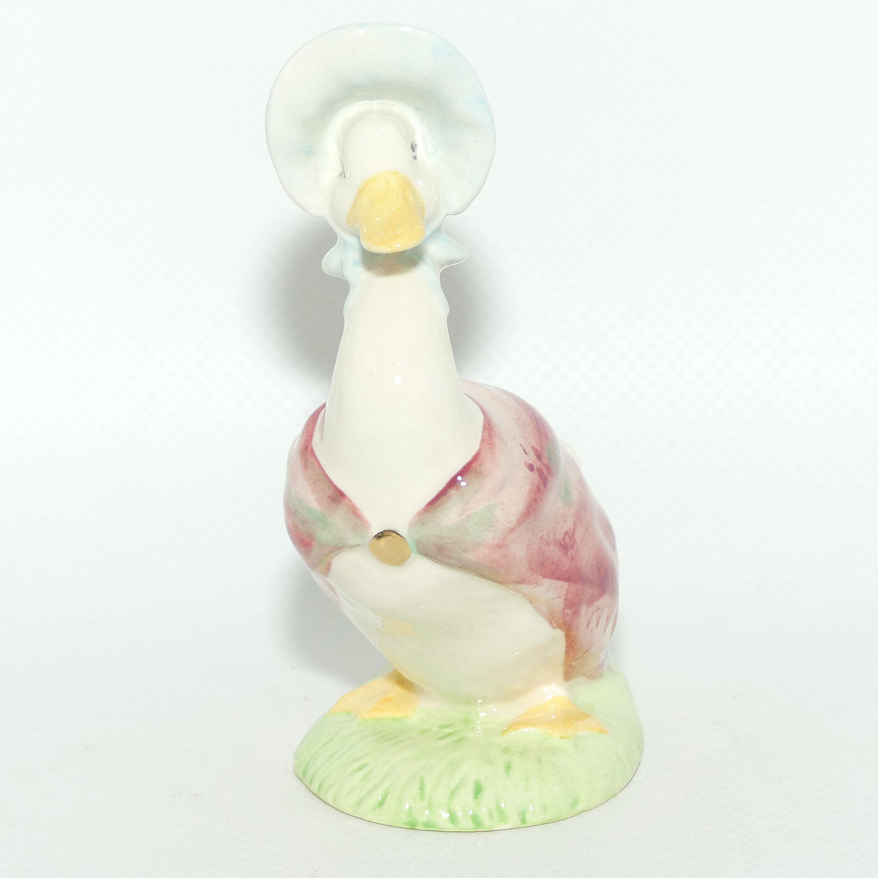 Beswick Beatrix Potter Jemima Puddle-Duck | Gold Scarf Clip | BP9b | boxed