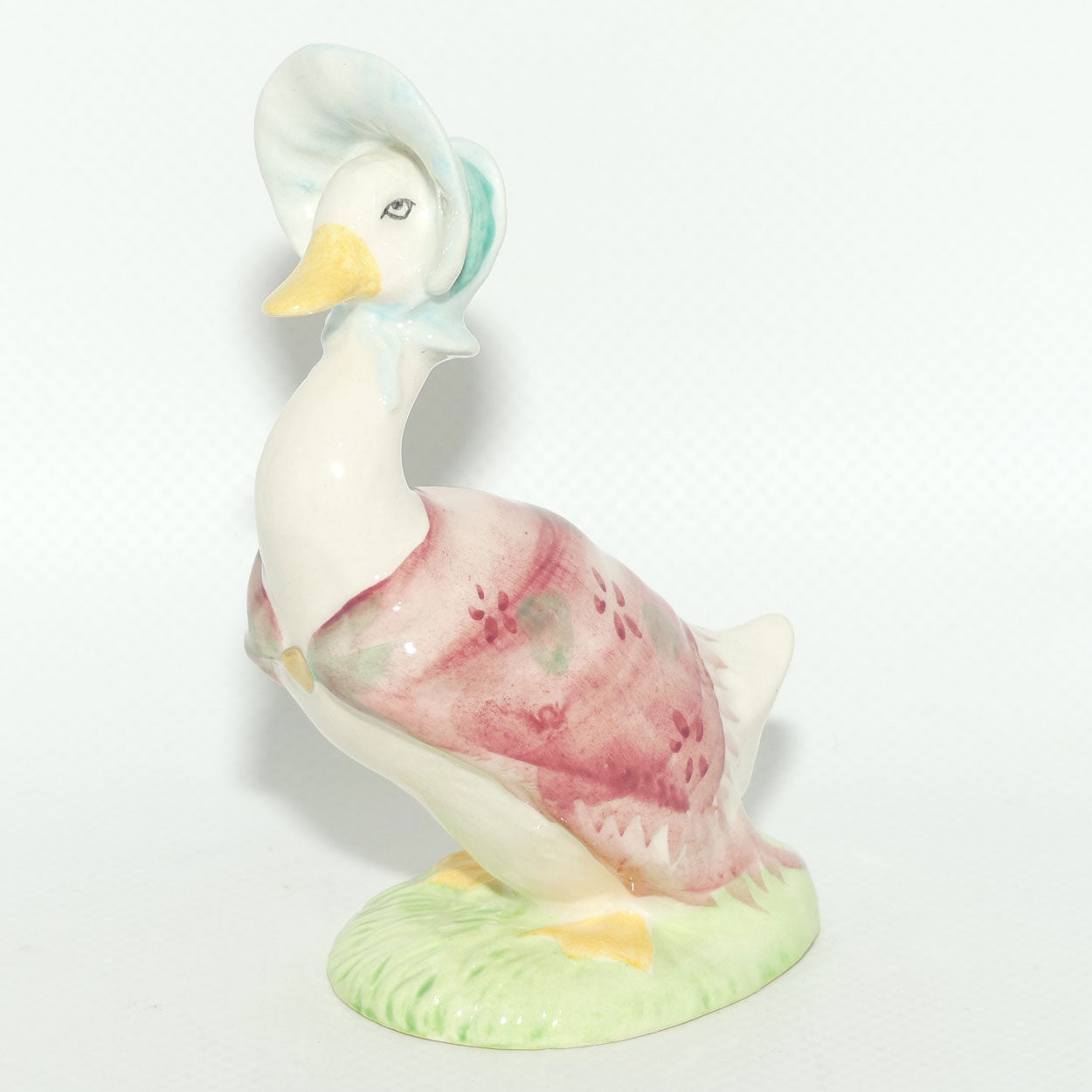 Beswick Beatrix Potter Jemima Puddle-Duck | Gold Scarf Clip | BP9b | boxed