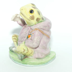 Beswick Beatrix Potter Jeremy Fisher | Striped | BP10a | boxed