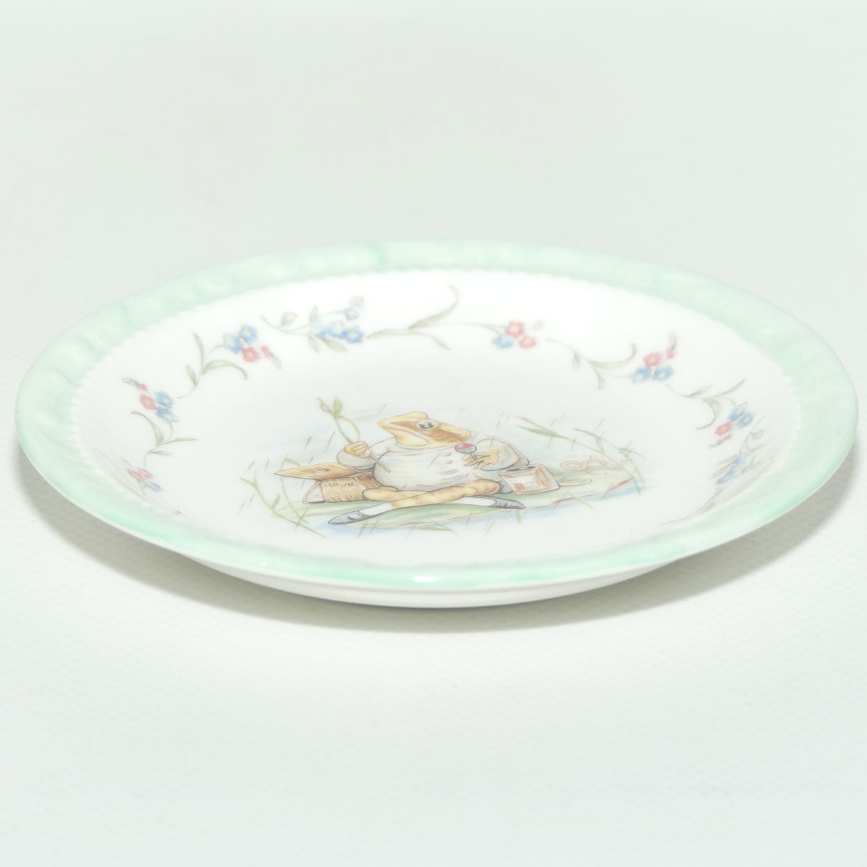 Royal Albert Beatrix Potter | The World of Beatrix Potter | Jeremy Fisher | 12cm coaster | boxed