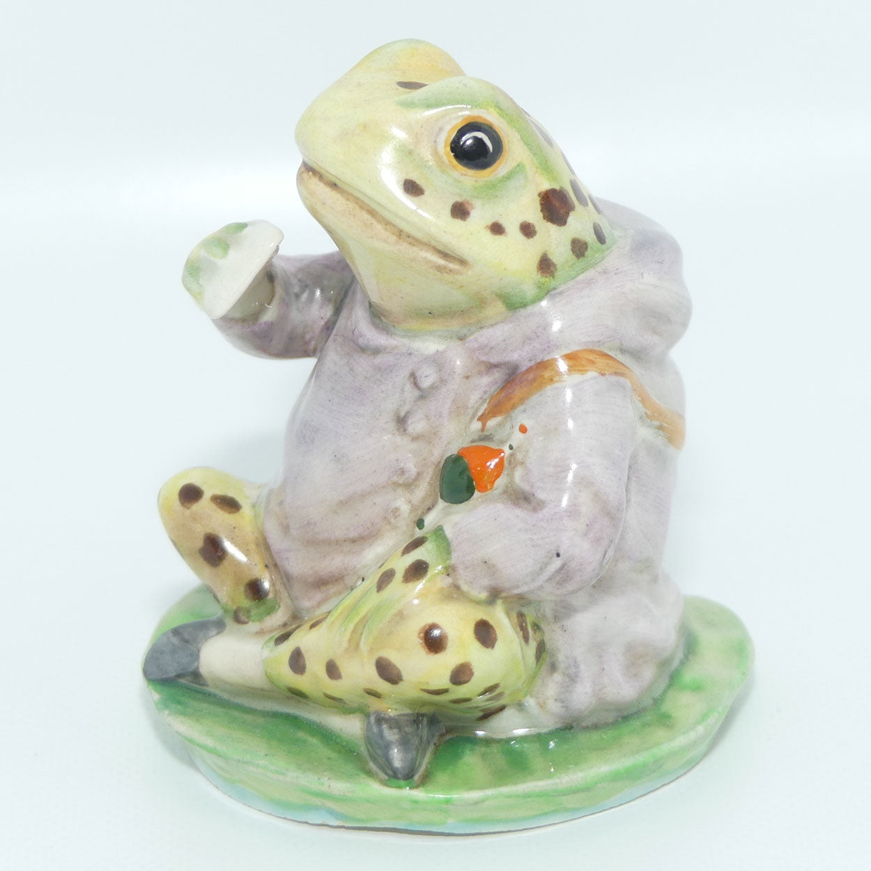 Beswick Beatrix Potter Mr Jeremy Fisher | Spotted | BP2a 