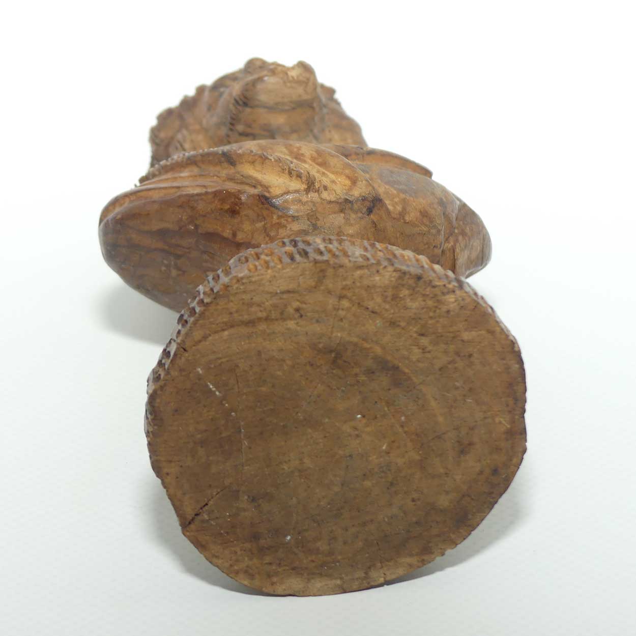 Victorian era French Cherrywood Carved Jesus bust