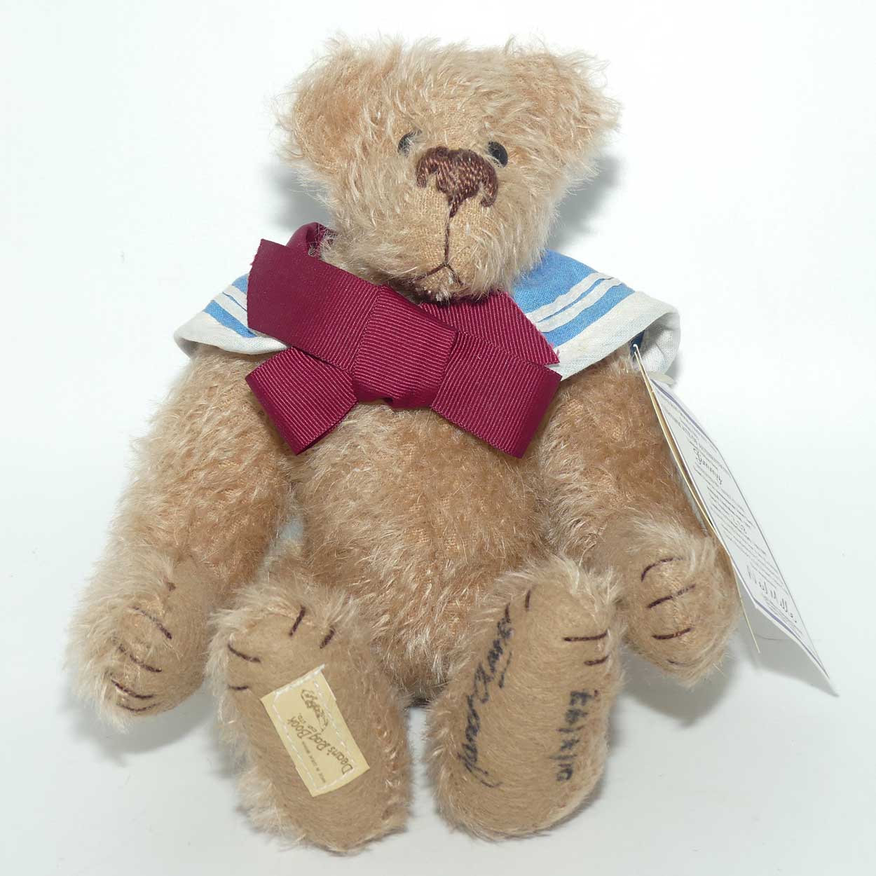 Vintage Deans Rag Book Co Ltd Teddy Bear | Jimmy | Ltd Ed signed Janet Clark