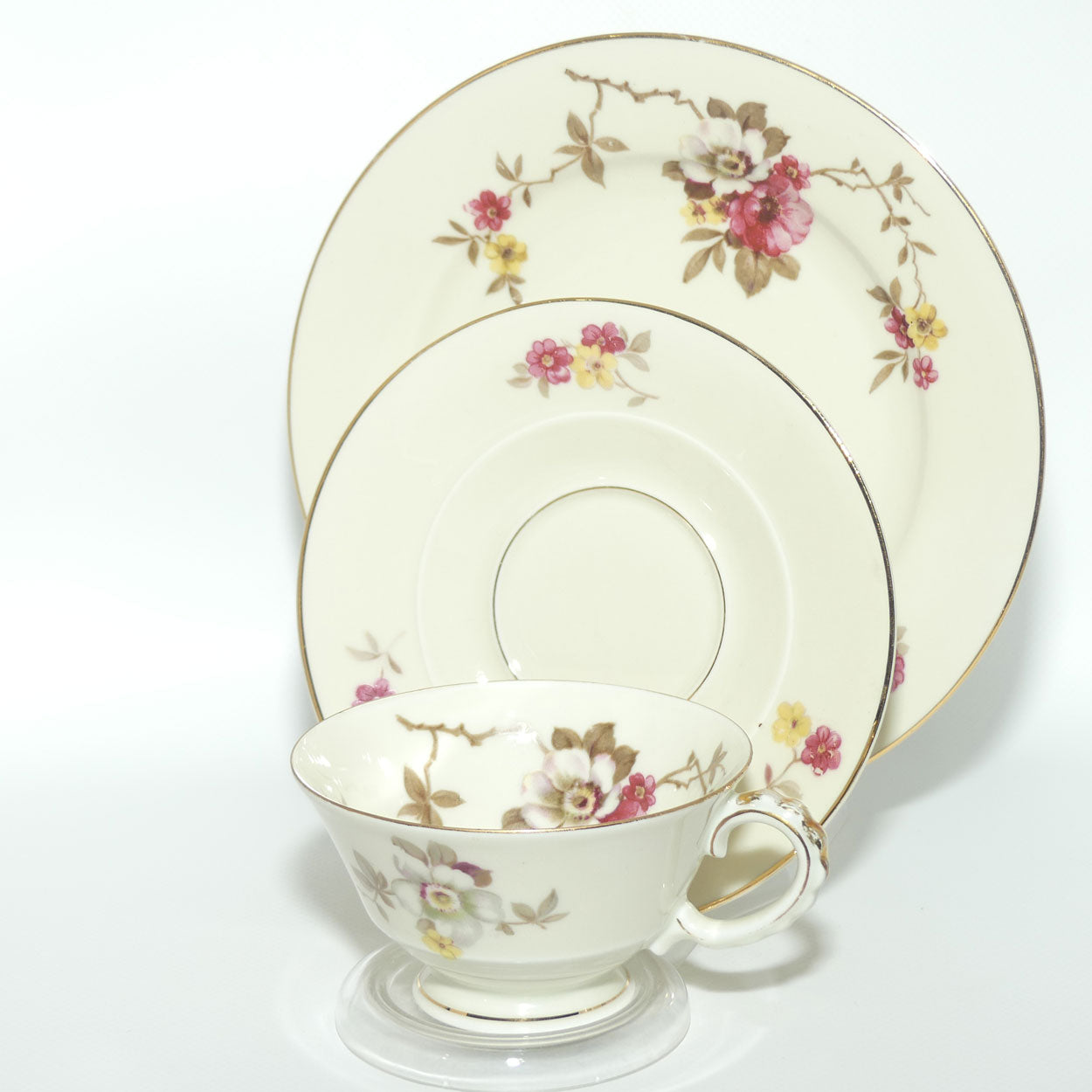 Johann Seltmann Bavaria floral pattern trio