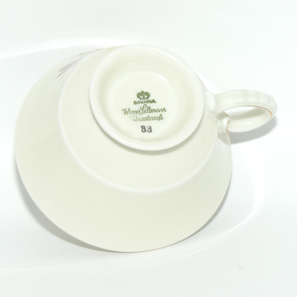 Johann Seltmann Bavaria floral pattern trio